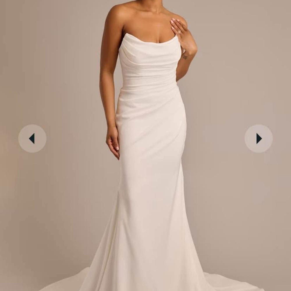 Galina Signature White Wedding Dress